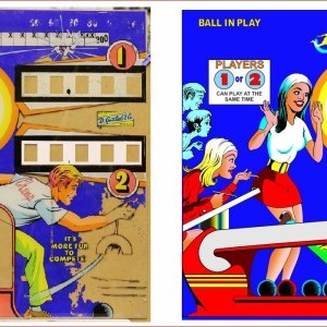 Top Score - Back glass redraw - CAD