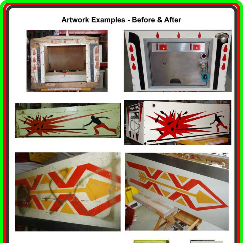 Cabinet Artwork - Restorations